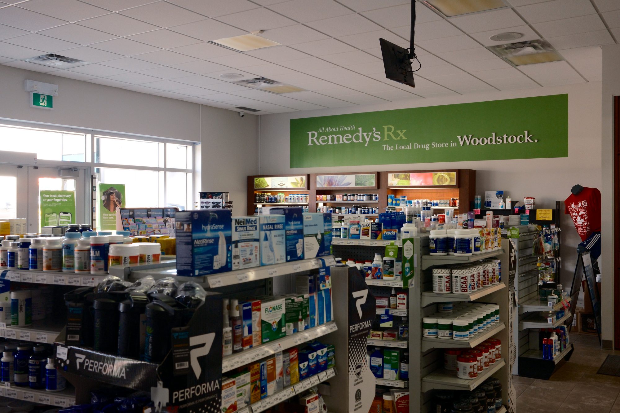 Inside All About Health Remedy'sRx in Woodstock