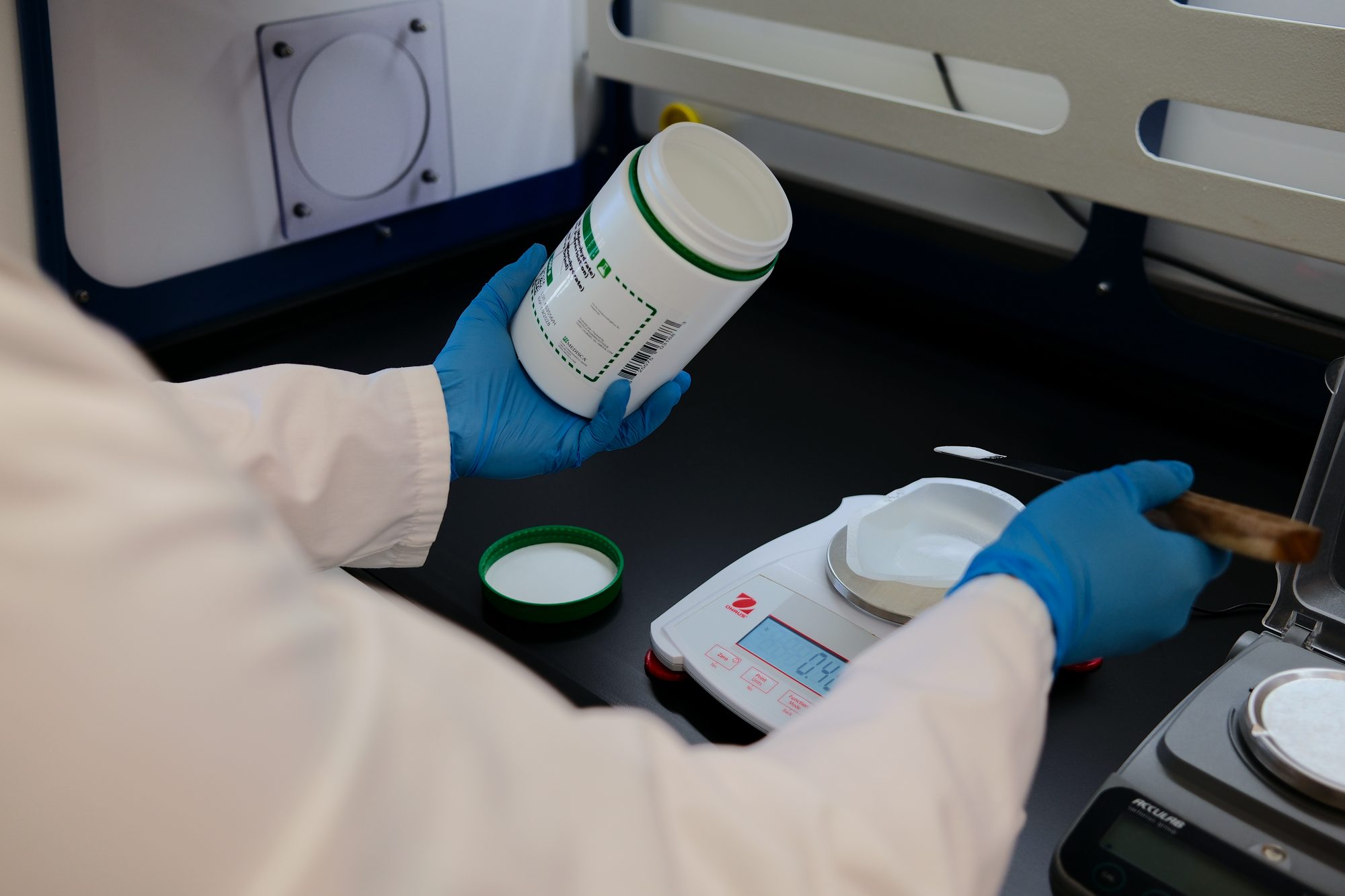 Compounding bench at All About Health Remedy'sRx